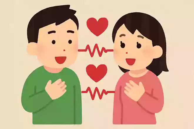 カップルでお互いの心拍数がリンクすることがあるNEW!