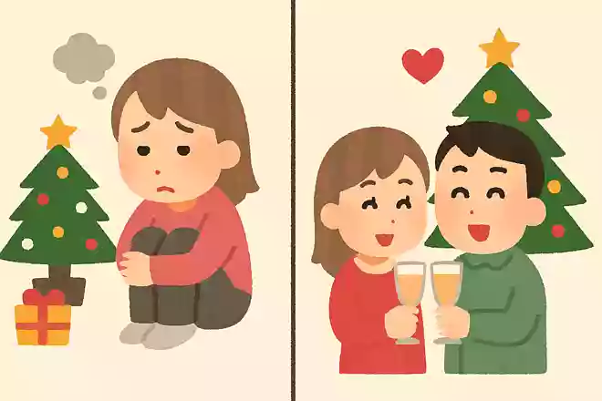 「ひとりぼっちのクリスマス」とかけて「恋人とのクリスマス」ととく、その心は?NEW!