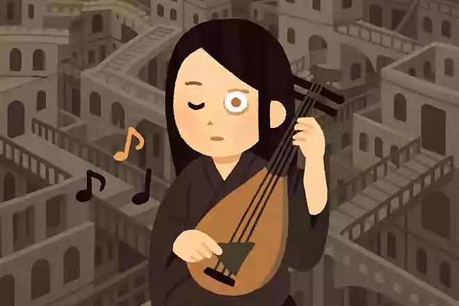 「無限城」は上弦の鬼である鳴女が、琵琶の音色で操作しているNEW!