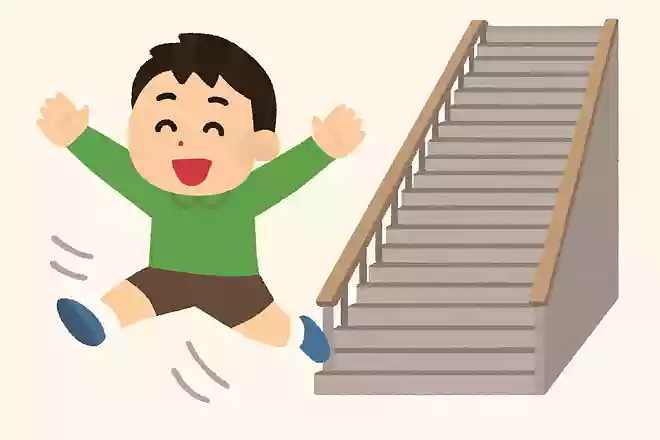 100段ある階段で1番下まで飛び降りたのにケガをしなかったのはなぜ？NEW!