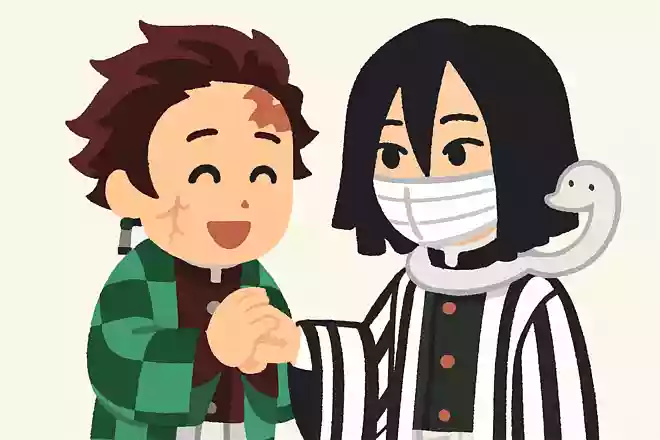 炭治郎、感謝するNEW!伊黒小芭内