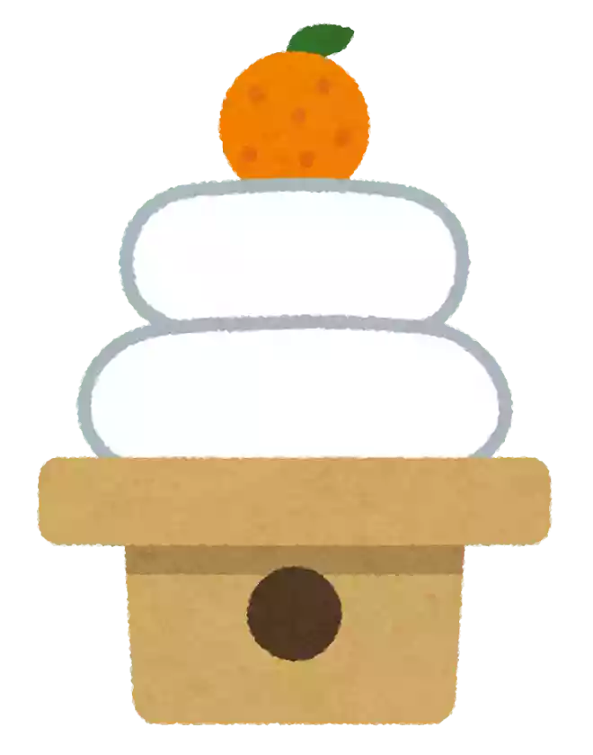 鏡餅にみかんをのせる理由とは?