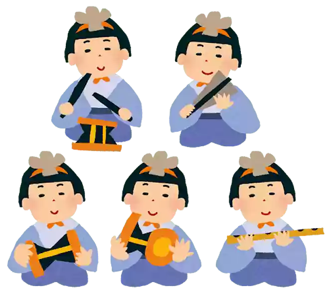 五人囃子の性別は何でしょうか?
