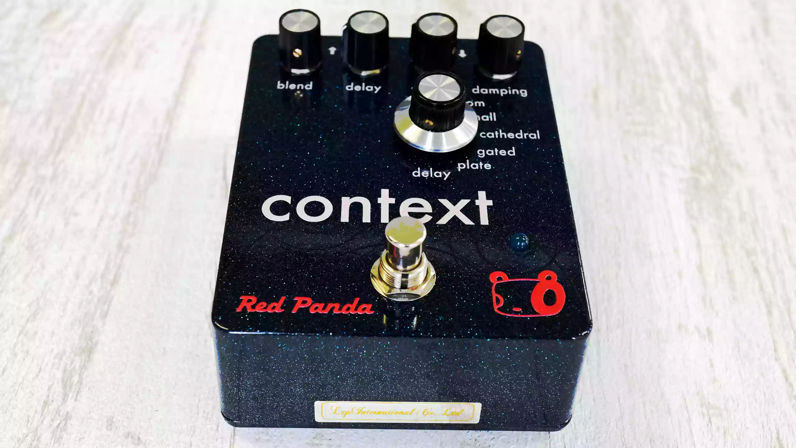 Red Panda Context V1 Reverb Digital Reverberator Guitar