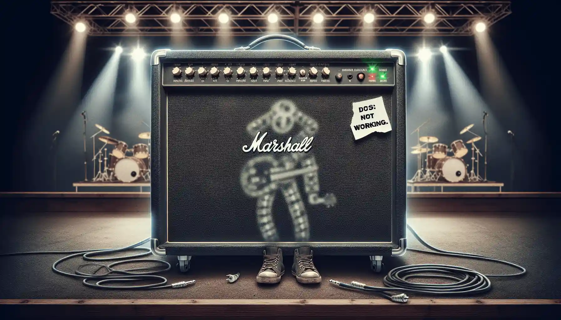 Marshall JCM2000 DSL のリバーブが効かない