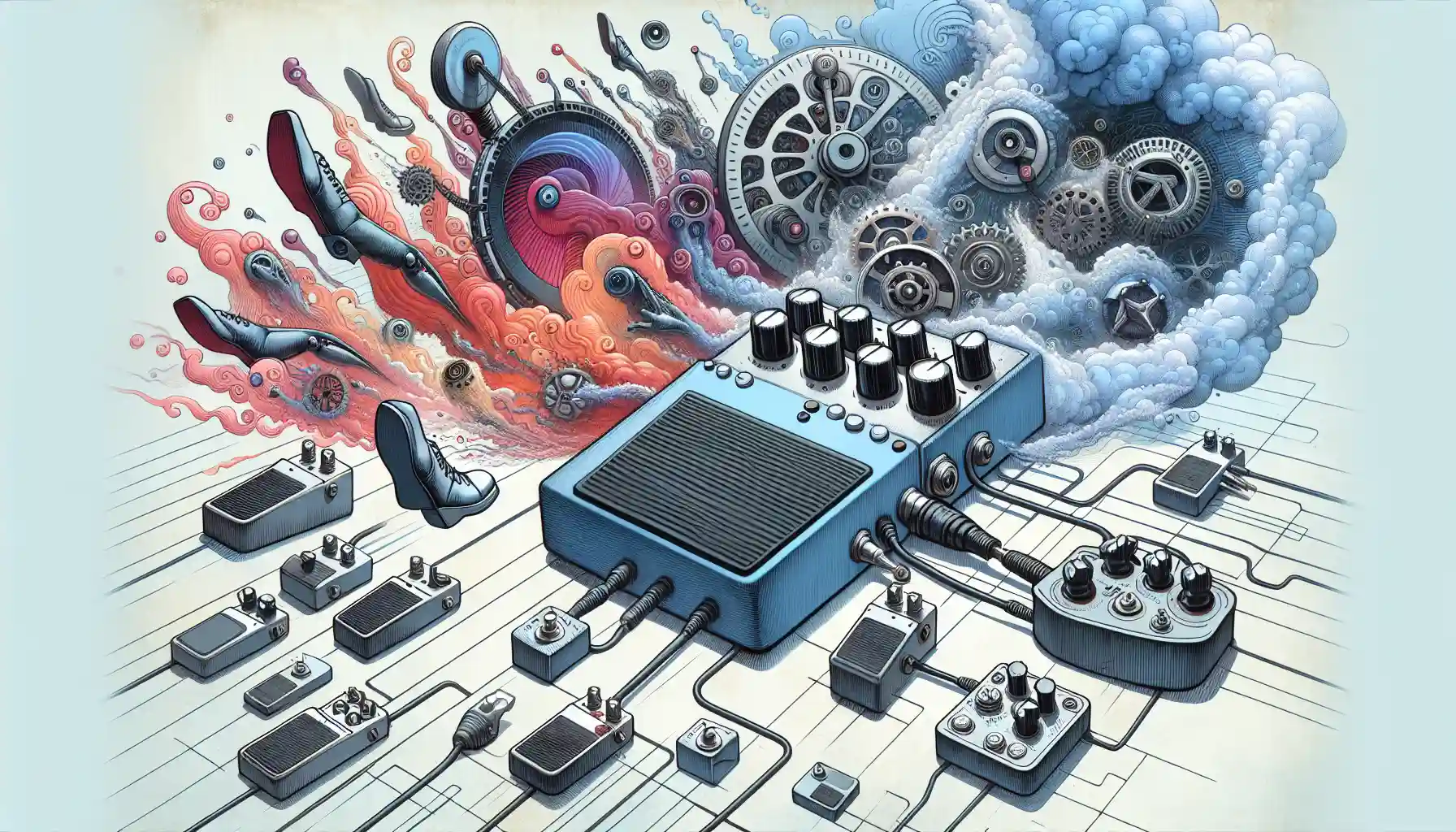 ディレイがランダムだったなら？美しく崩壊する世界のような