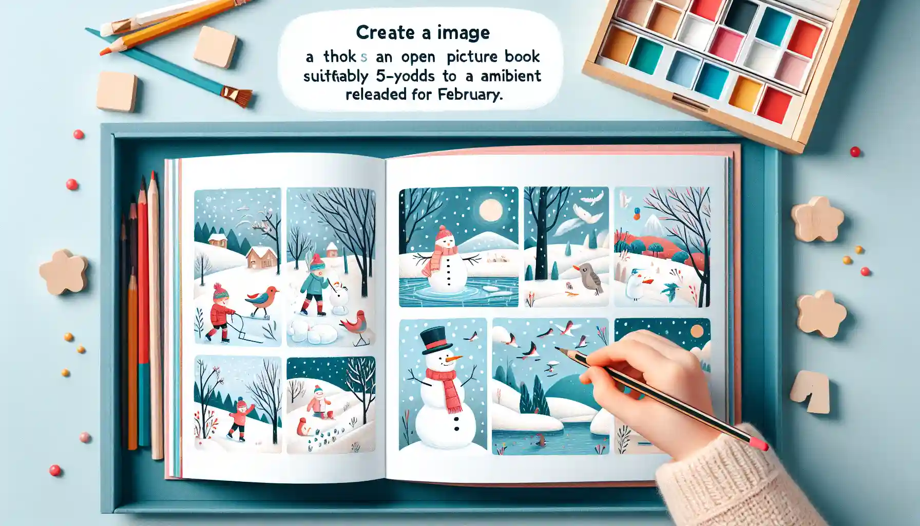 [For 5-year-olds] A collection of picture books to read in February ...